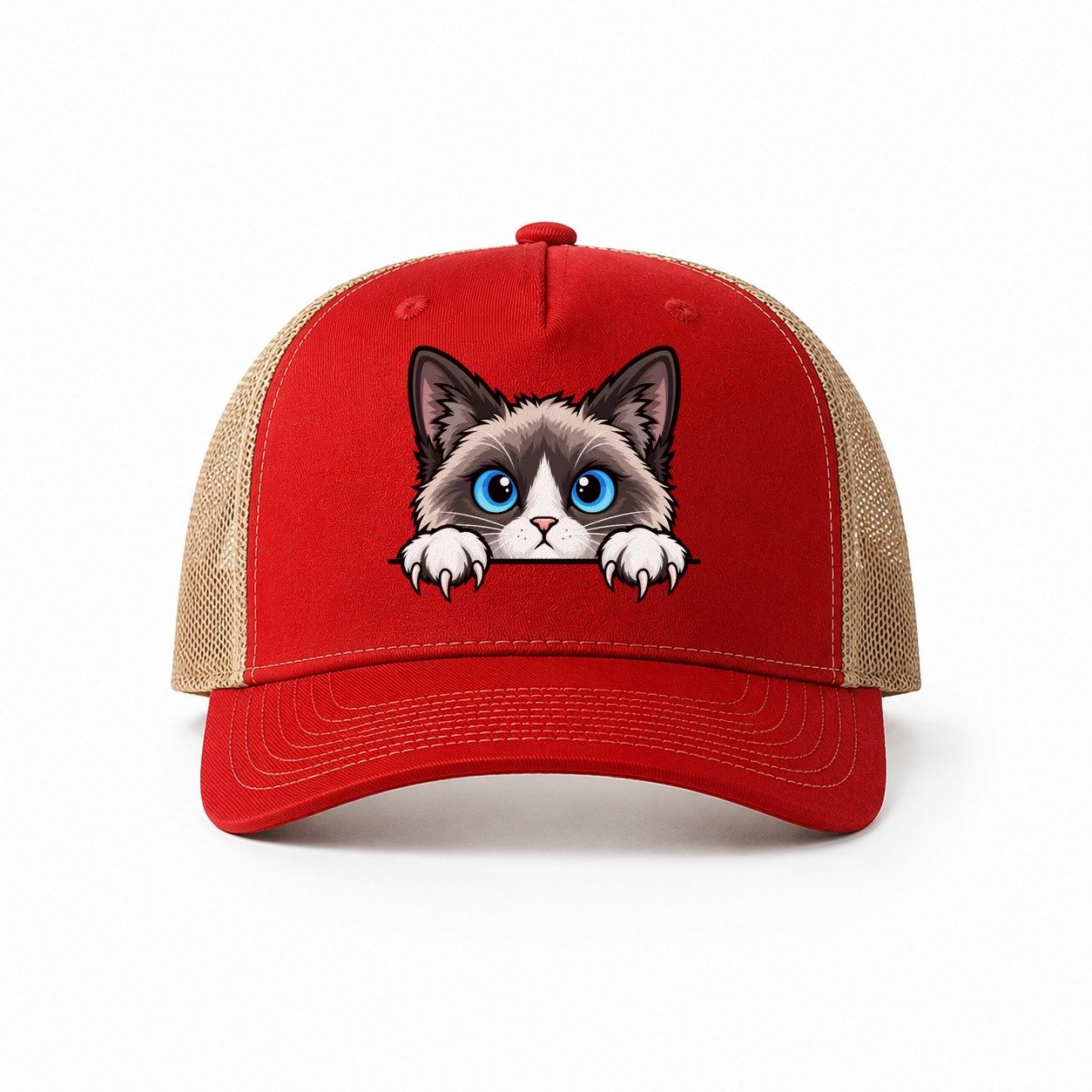 Red-Khaki — front view