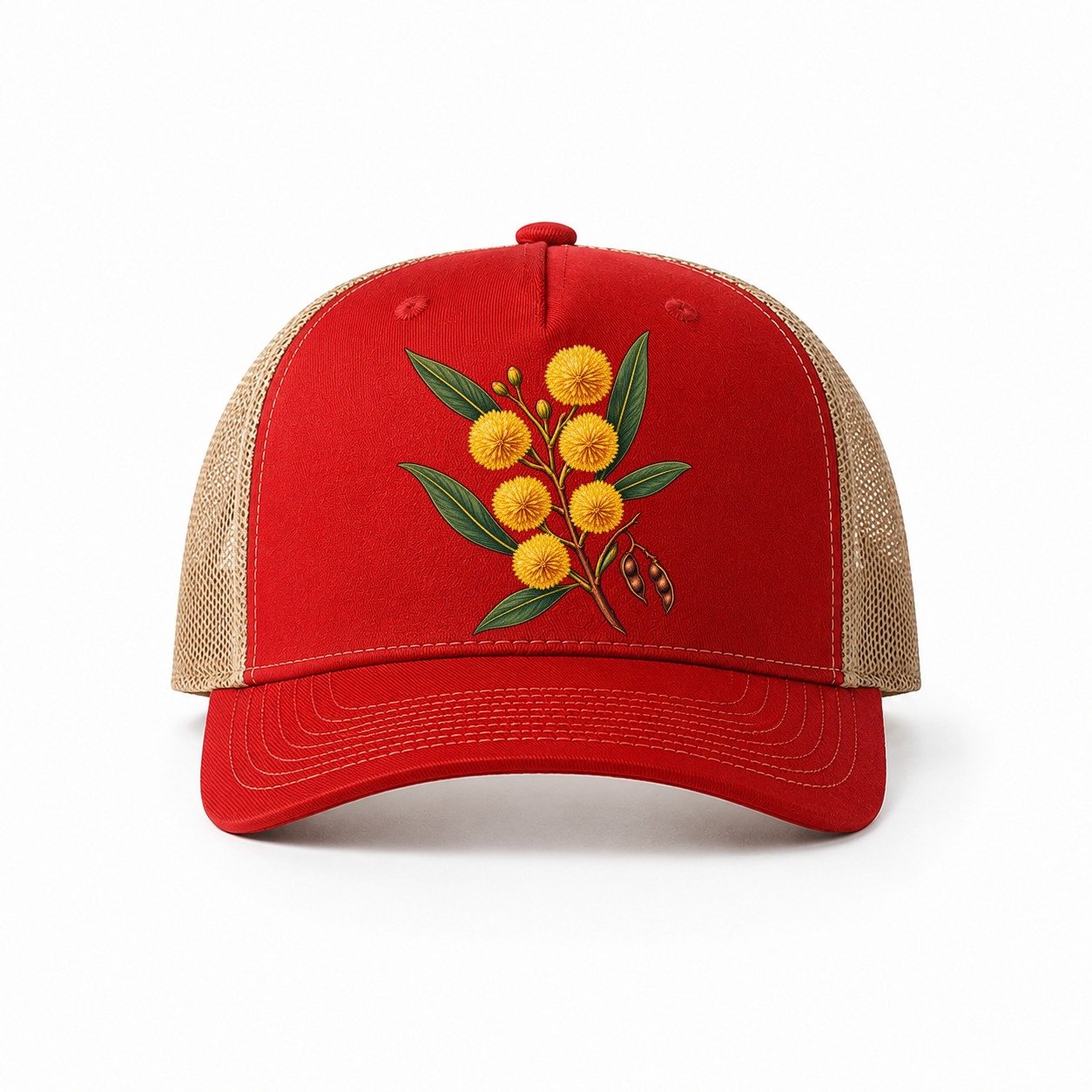 Red-Khaki — front view