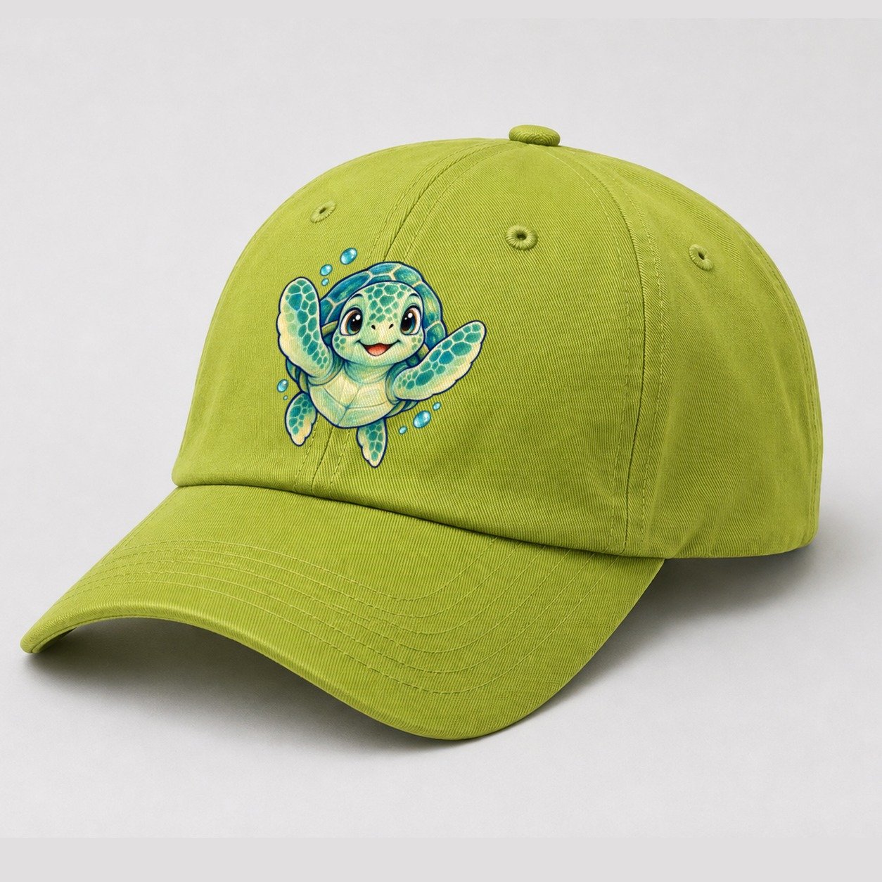Fluorescent Green — angle view