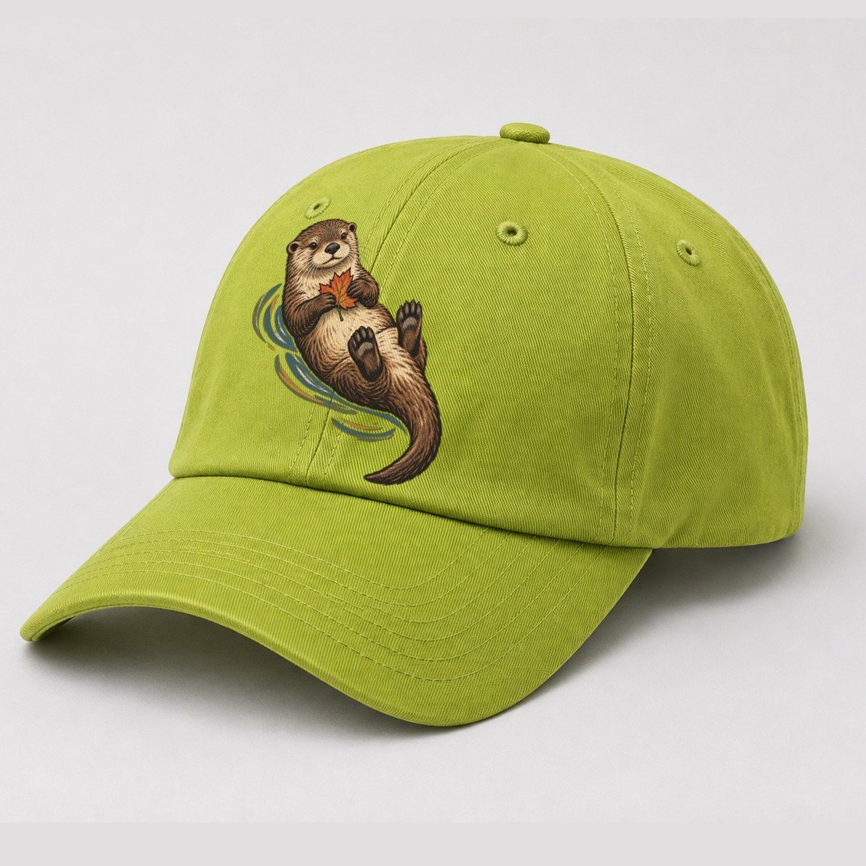 Fluorescent Green — angle view