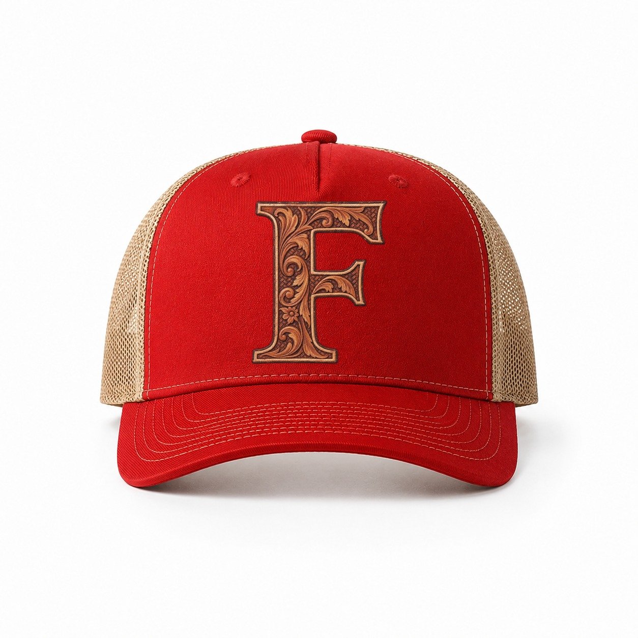 Red-Khaki — front view