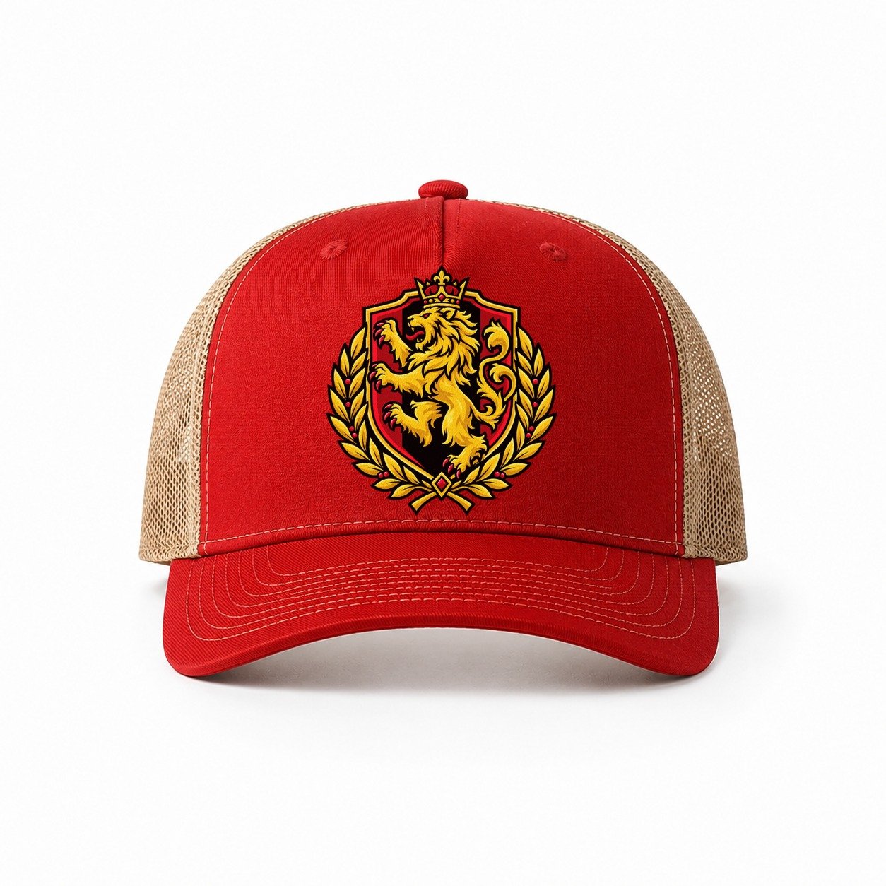 Red-Khaki — front view