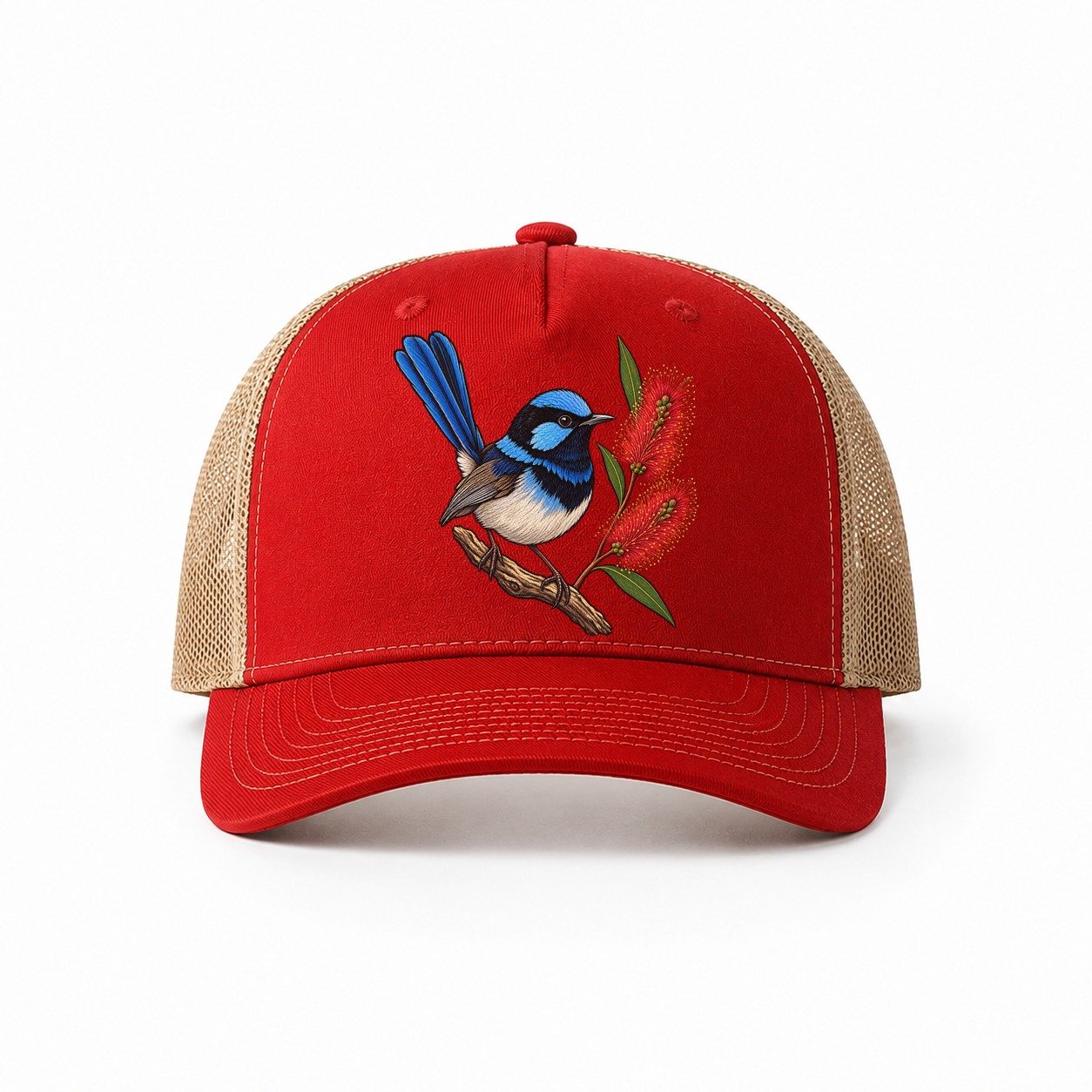 Red-Khaki — front view