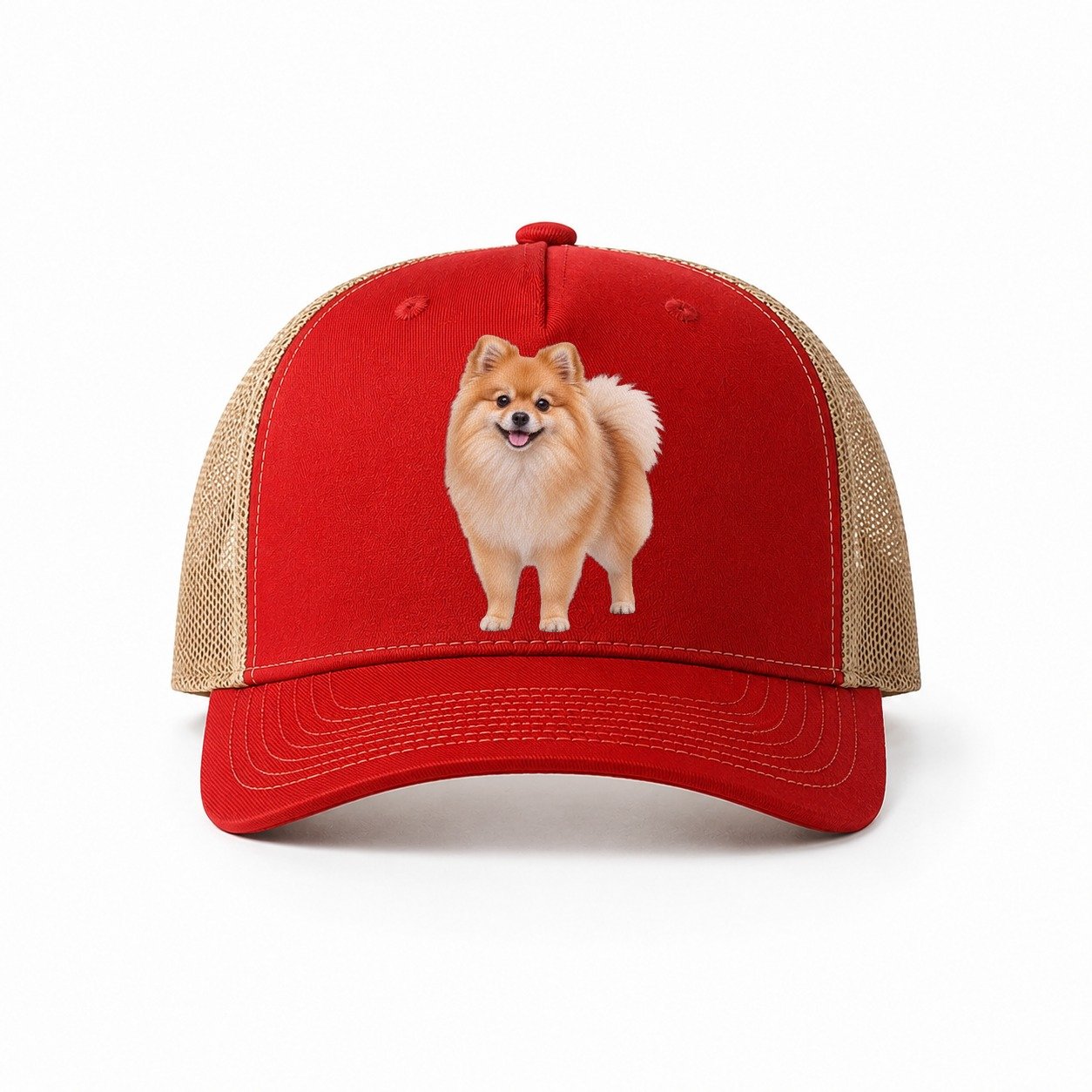 Red-Khaki — front view