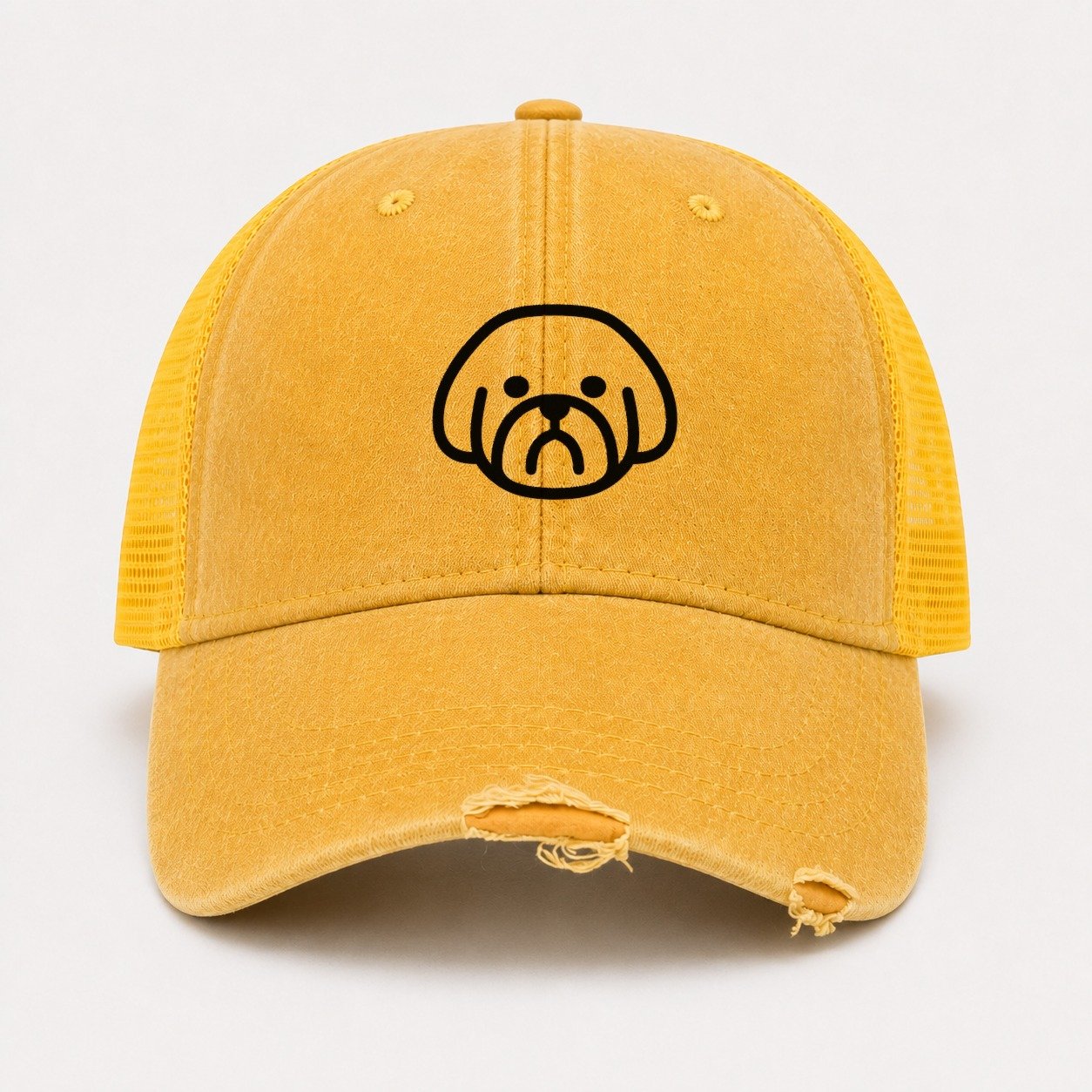Yellow — front view