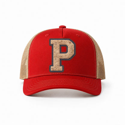 Red-Khaki — front view