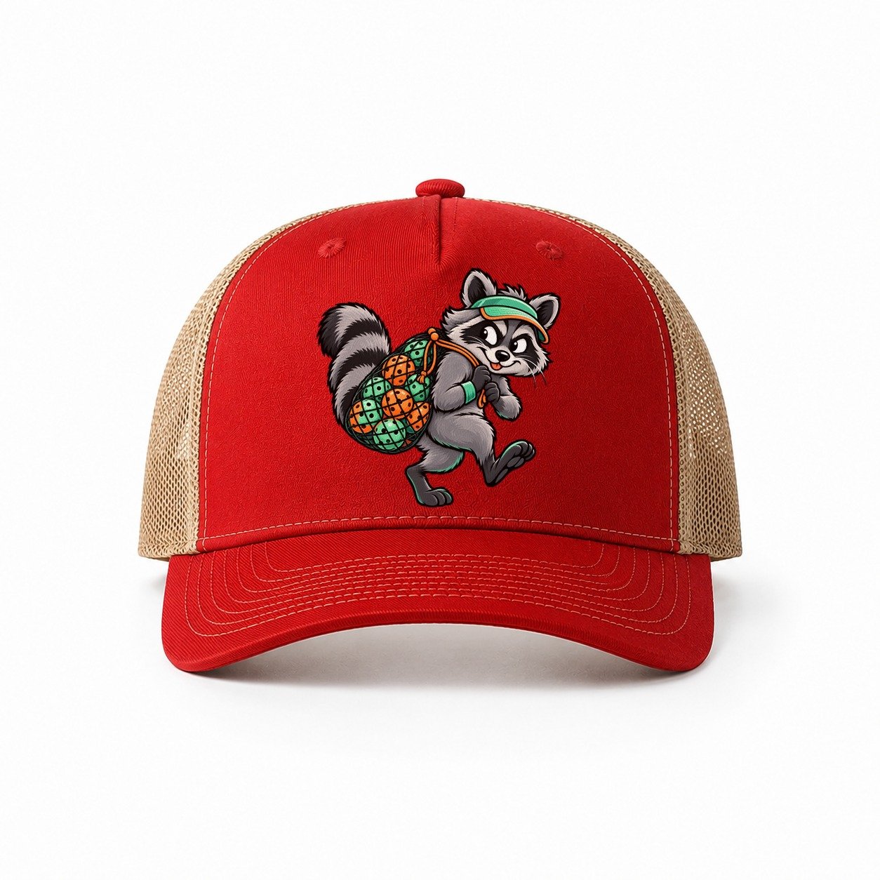 Red-Khaki — front view
