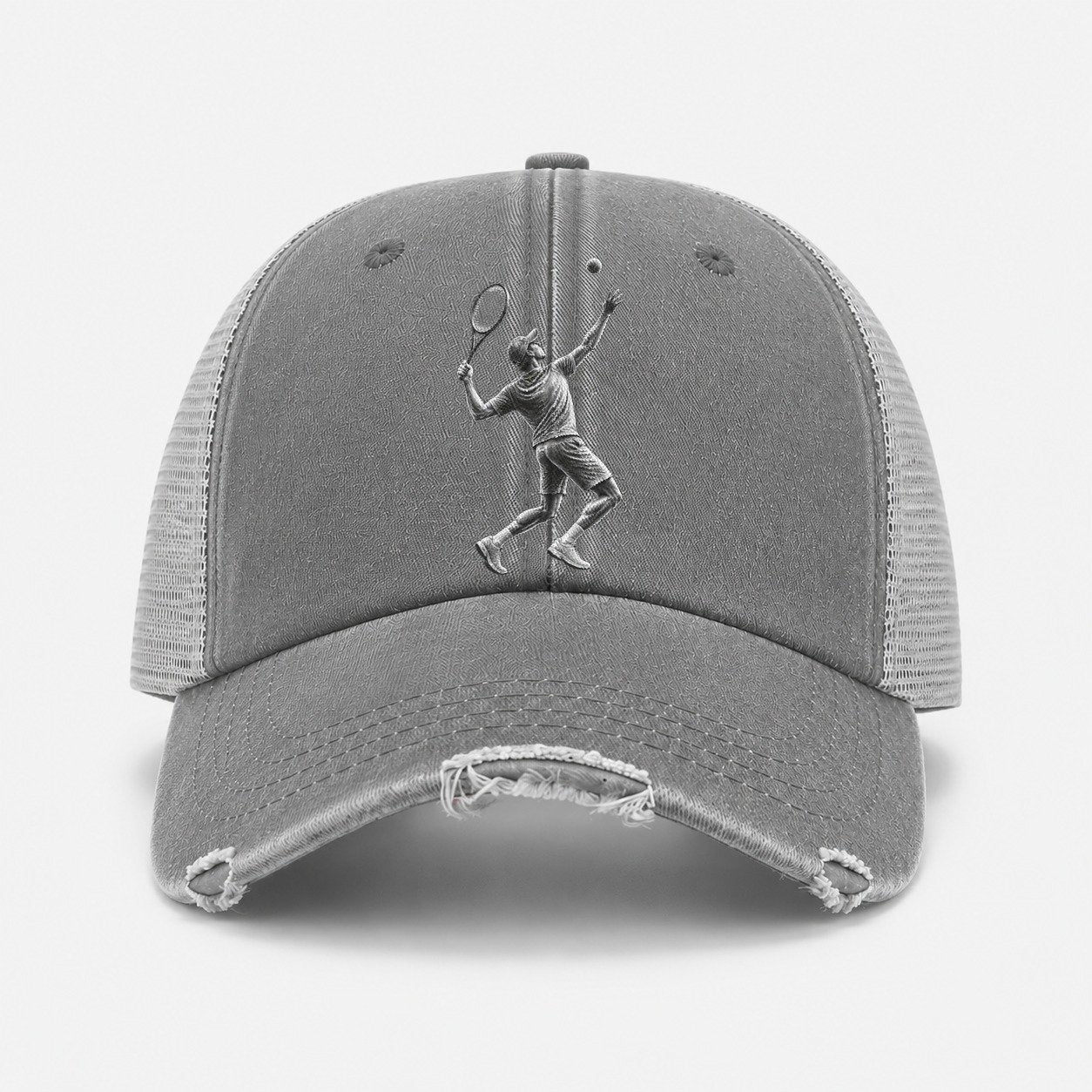 Grey — front view