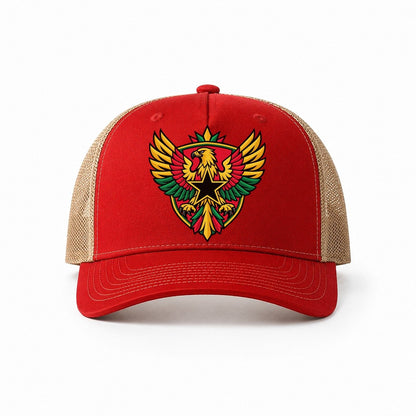 Red-Khaki — front view