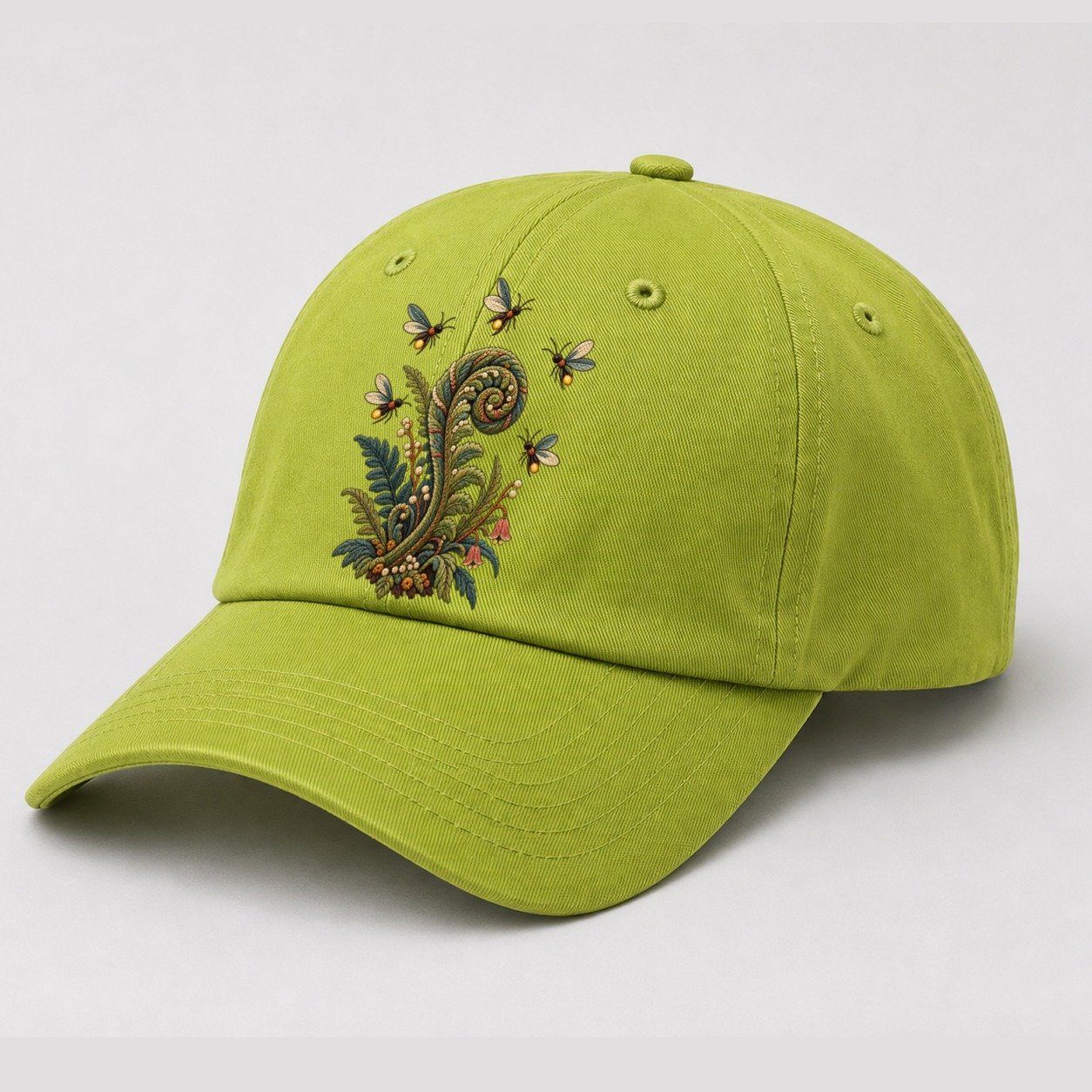 Fluorescent Green — angle view