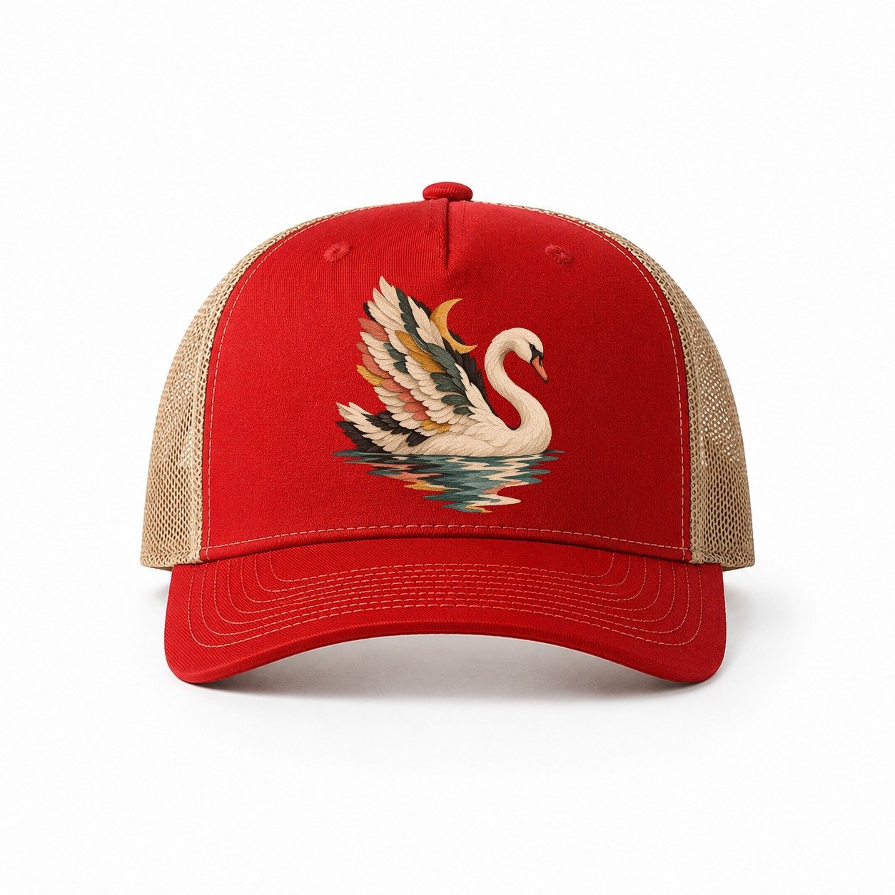 Red-Khaki — front view