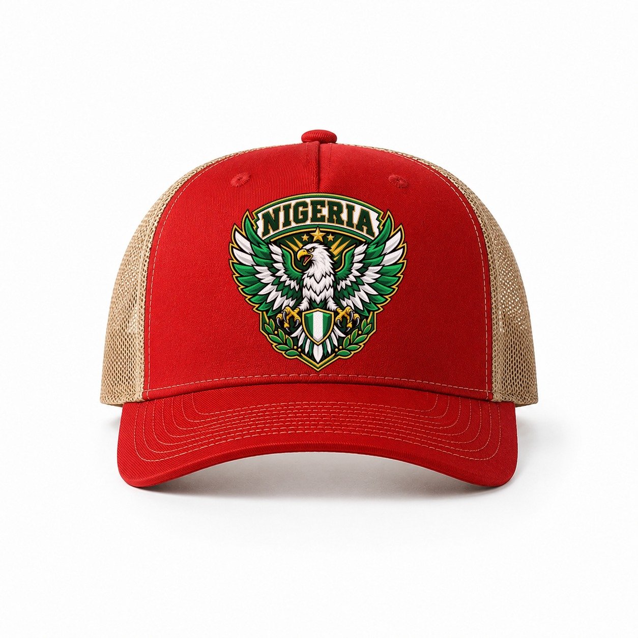 Red-Khaki — front view