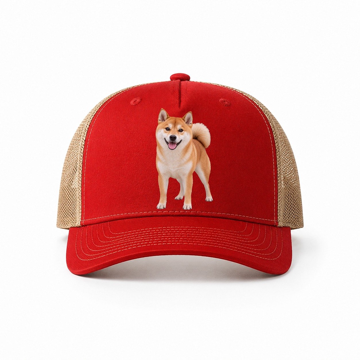 Red-Khaki — front view