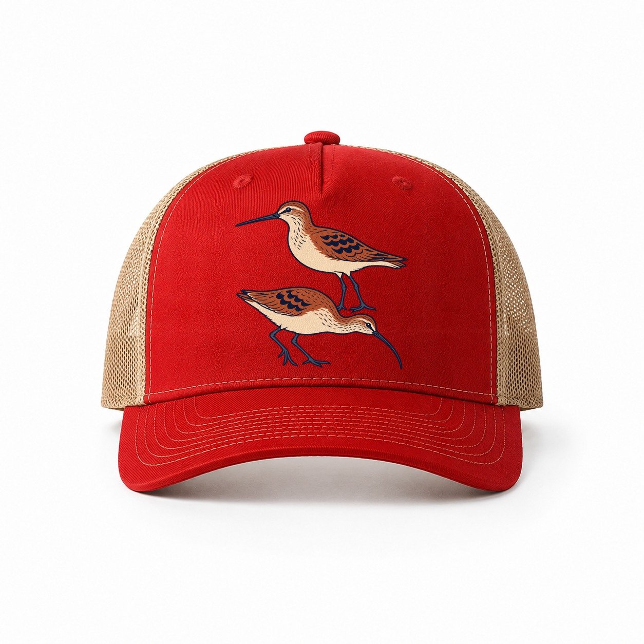 Red-Khaki — front view
