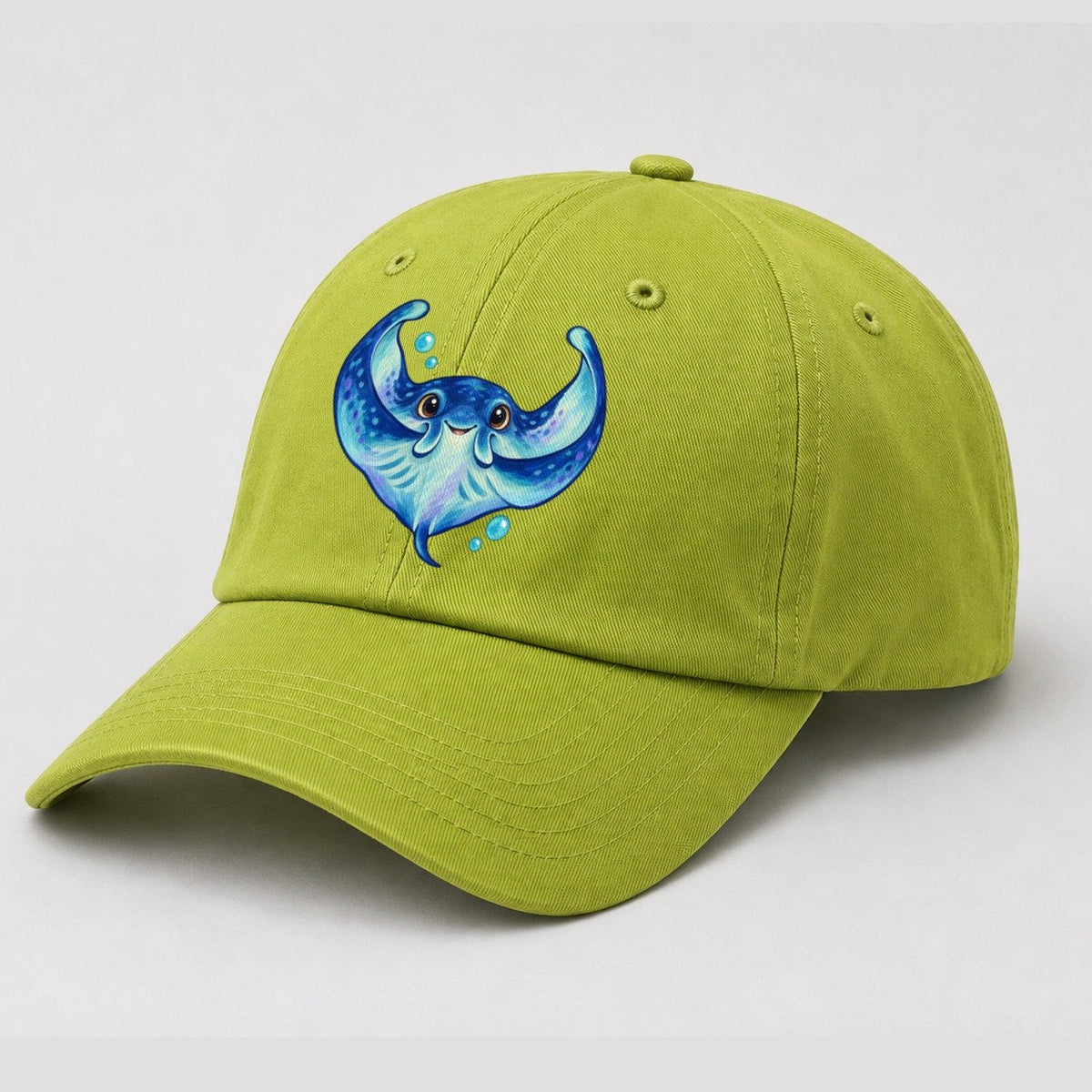 Fluorescent Green — angle view