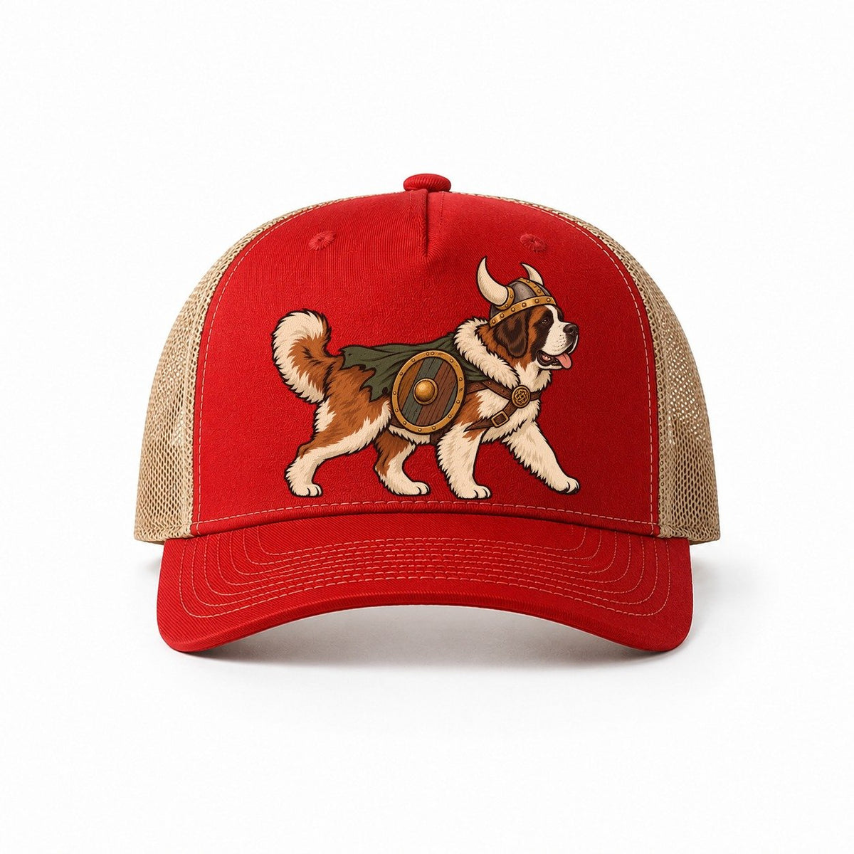 Red-Khaki — front view