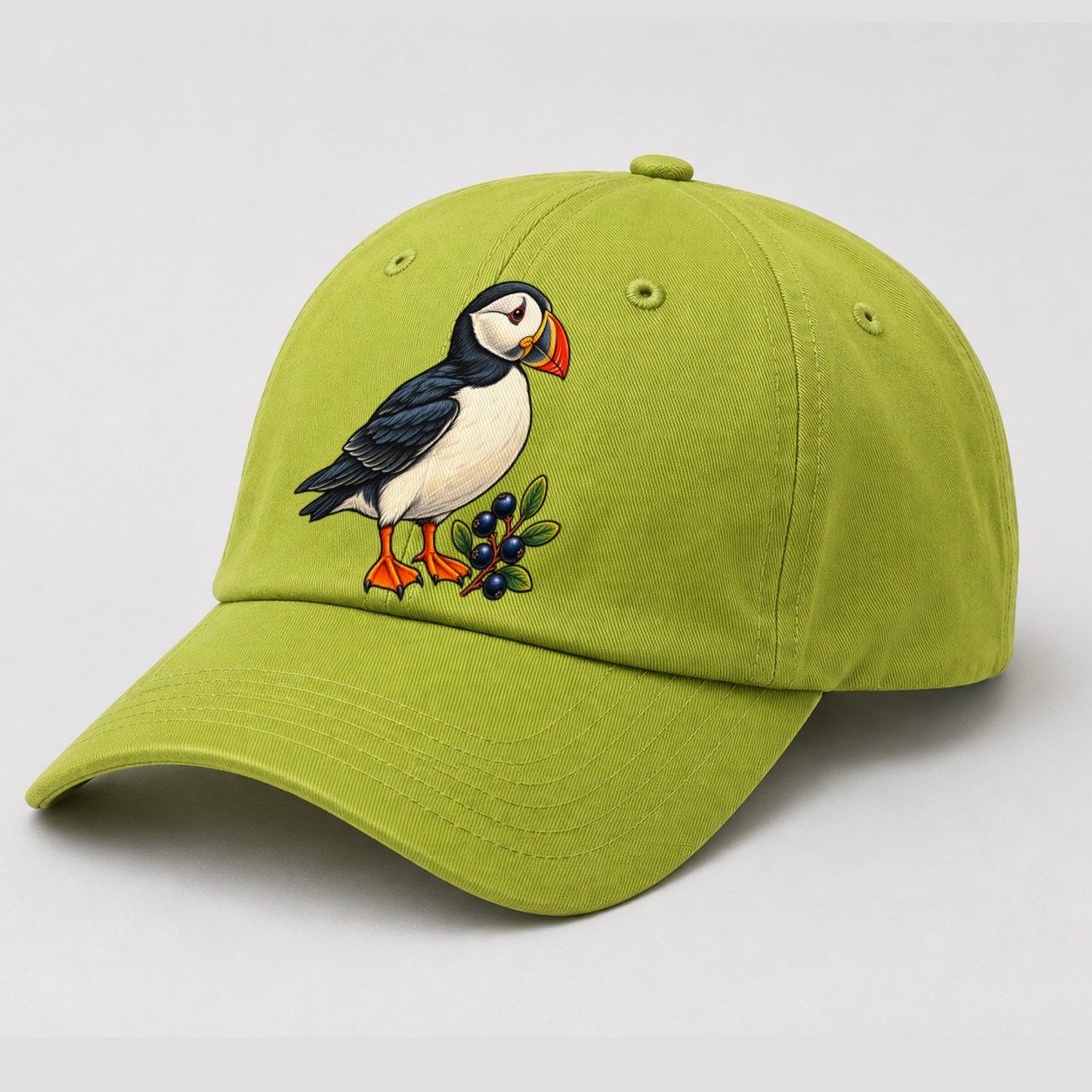 Fluorescent Green — angle view