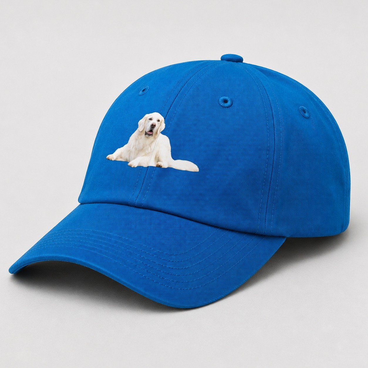 Blue — angle view