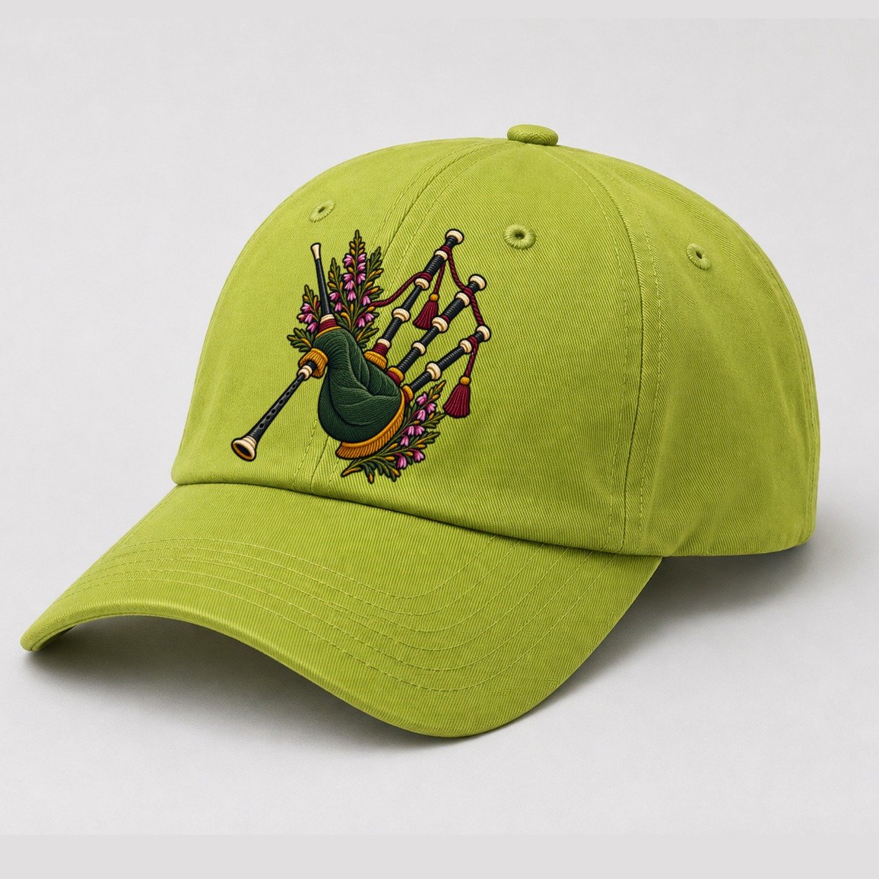 Fluorescent Green — angle view