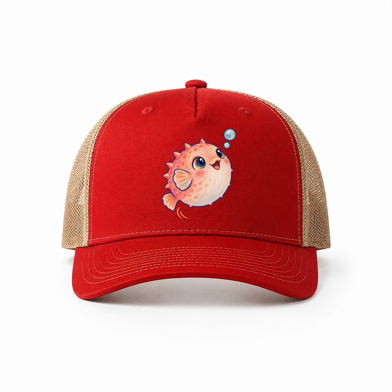 Red-Khaki — front view