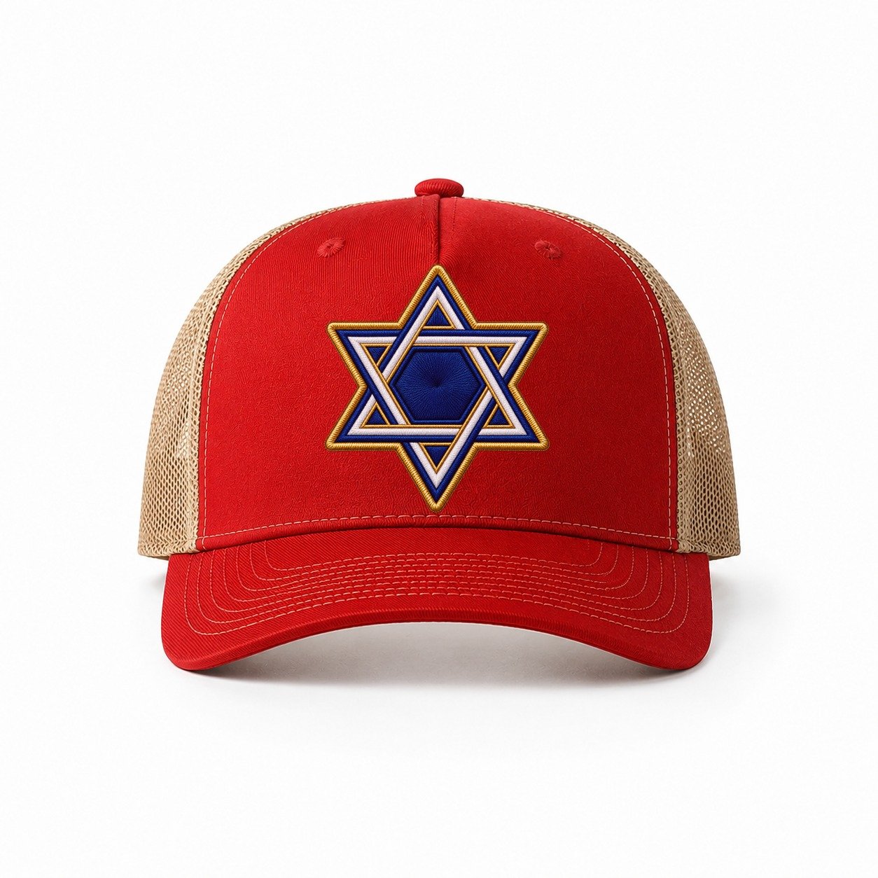 Red-Khaki — front view