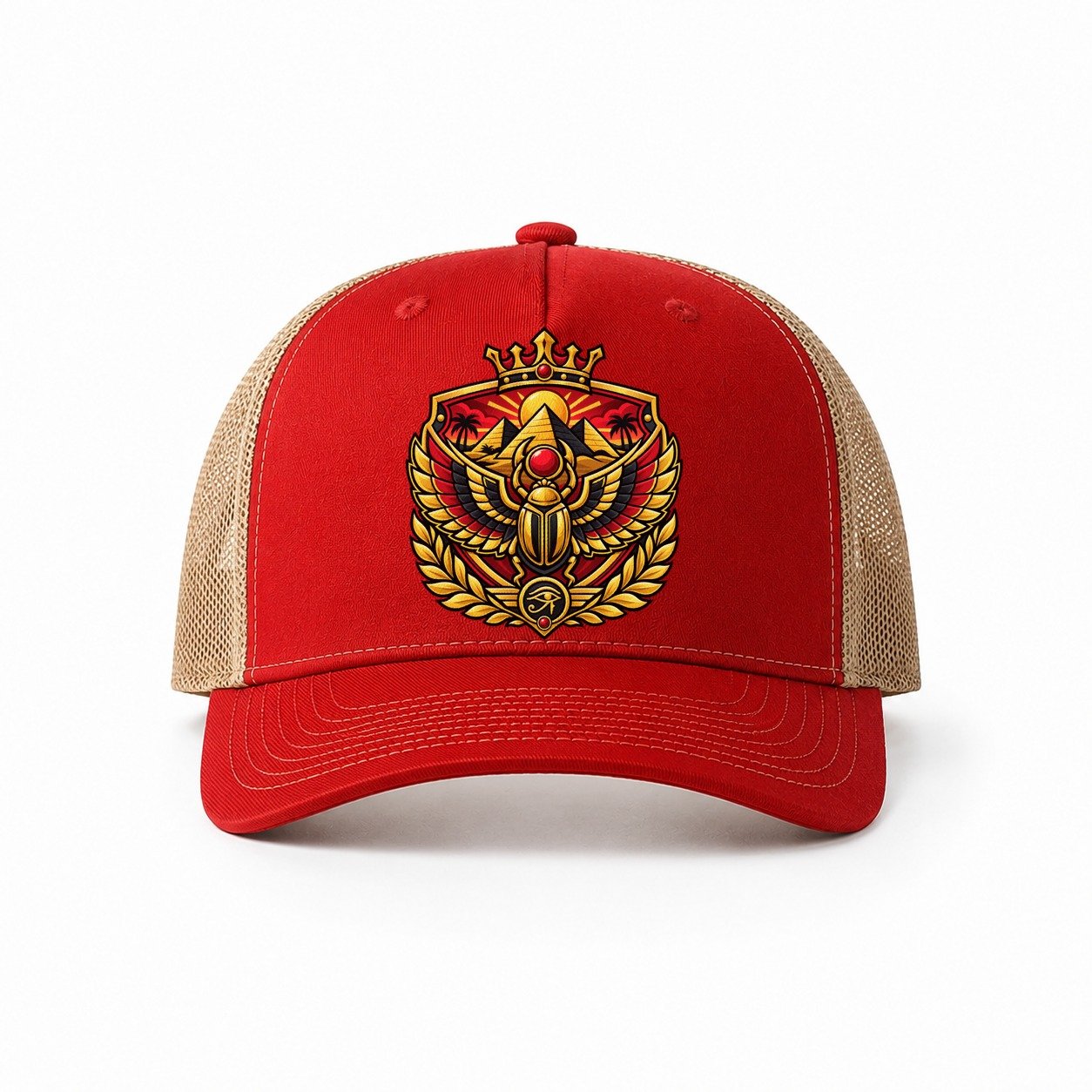 Red-Khaki — front view