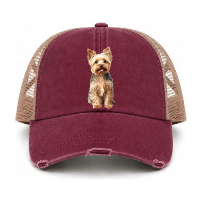 Burgundy-Khaki — front view