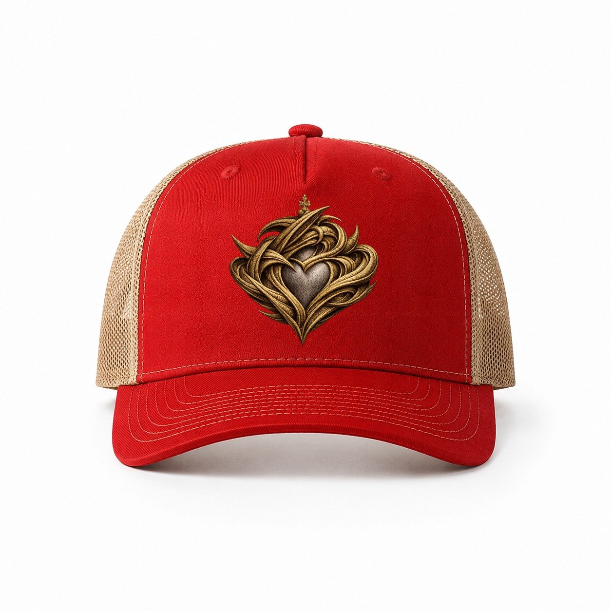 Red-Khaki — front view