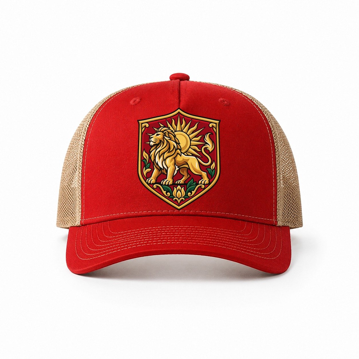 Red-Khaki — front view