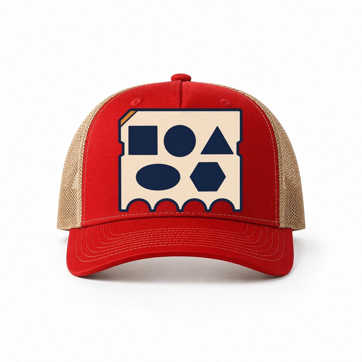 Red-Khaki — front view