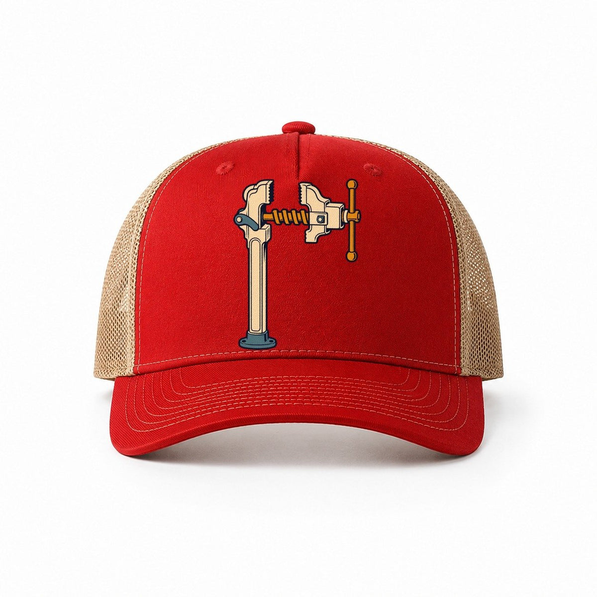 Red-Khaki — front view