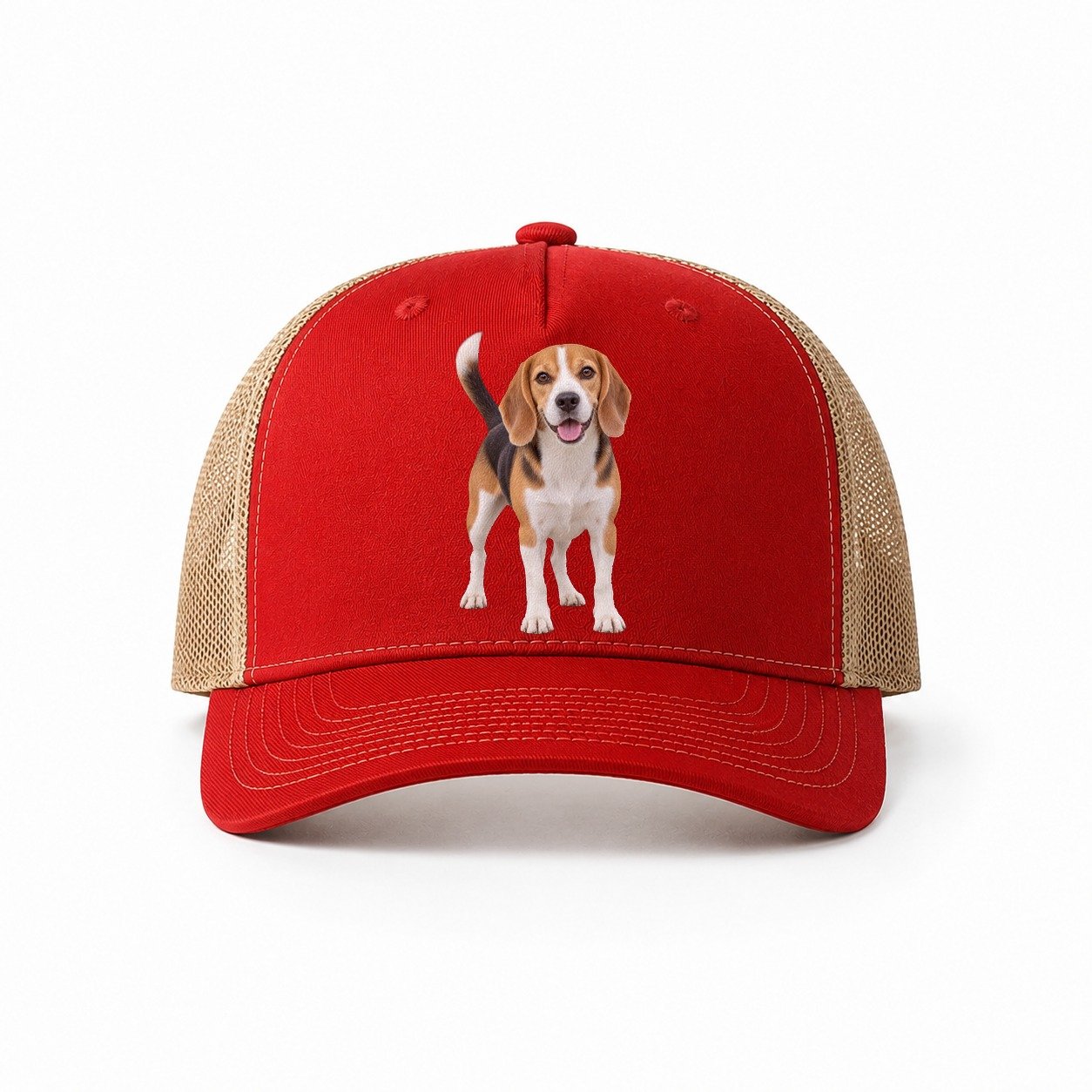 Red-Khaki — front view