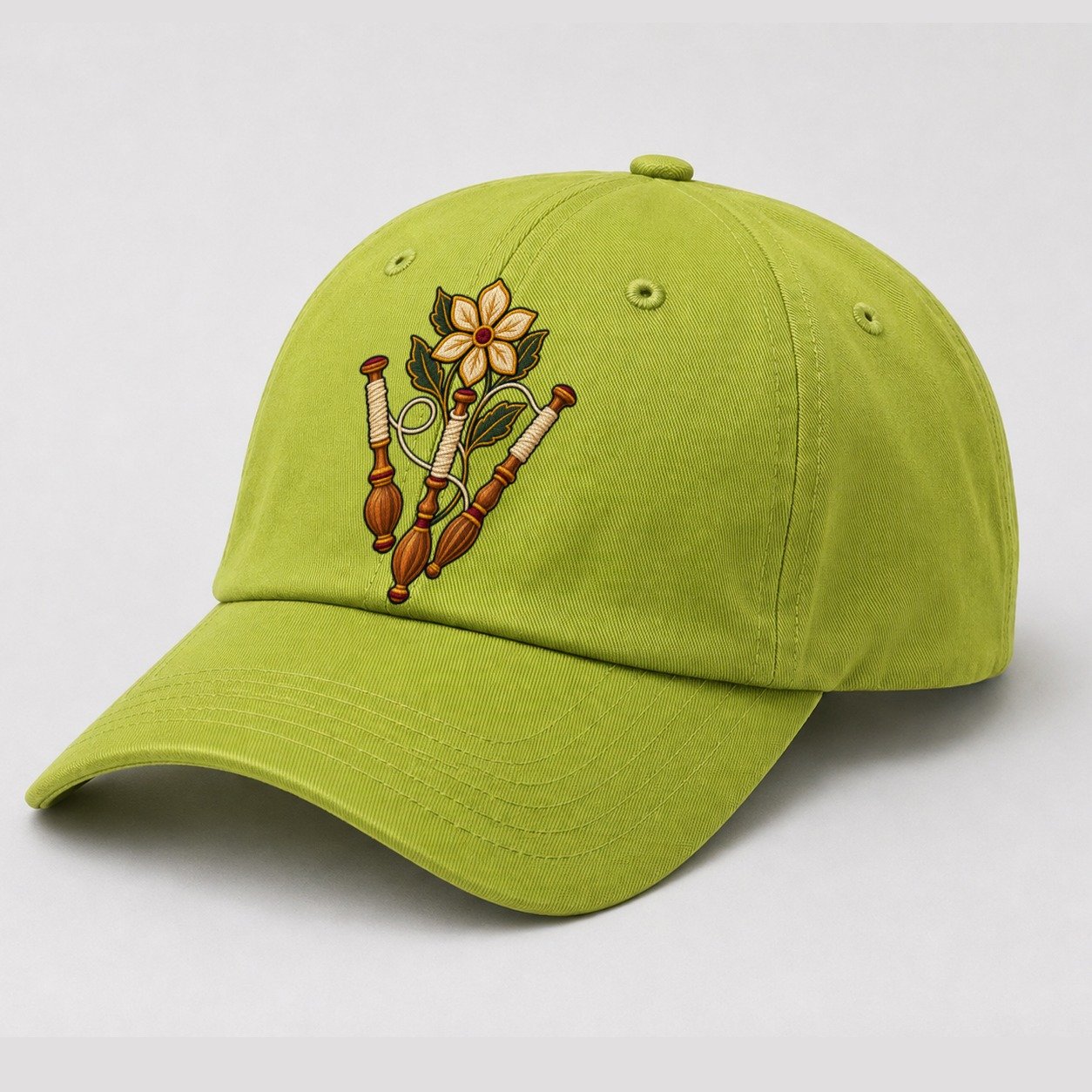 Fluorescent Green — angle view