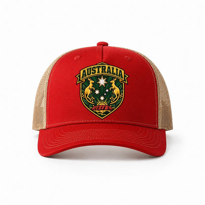 Red-Khaki — front view