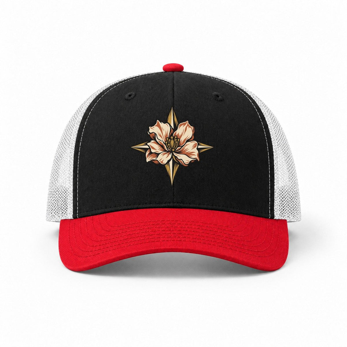 Black-Red-White — front view