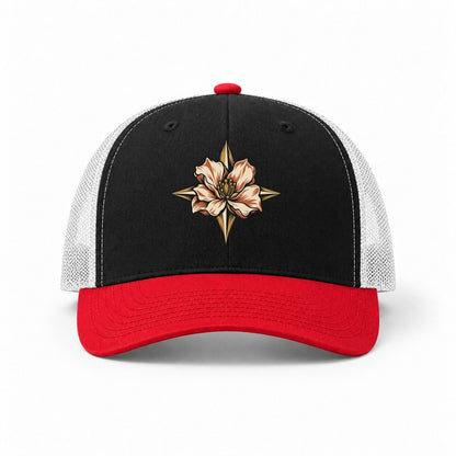 Black-Red-White — front view