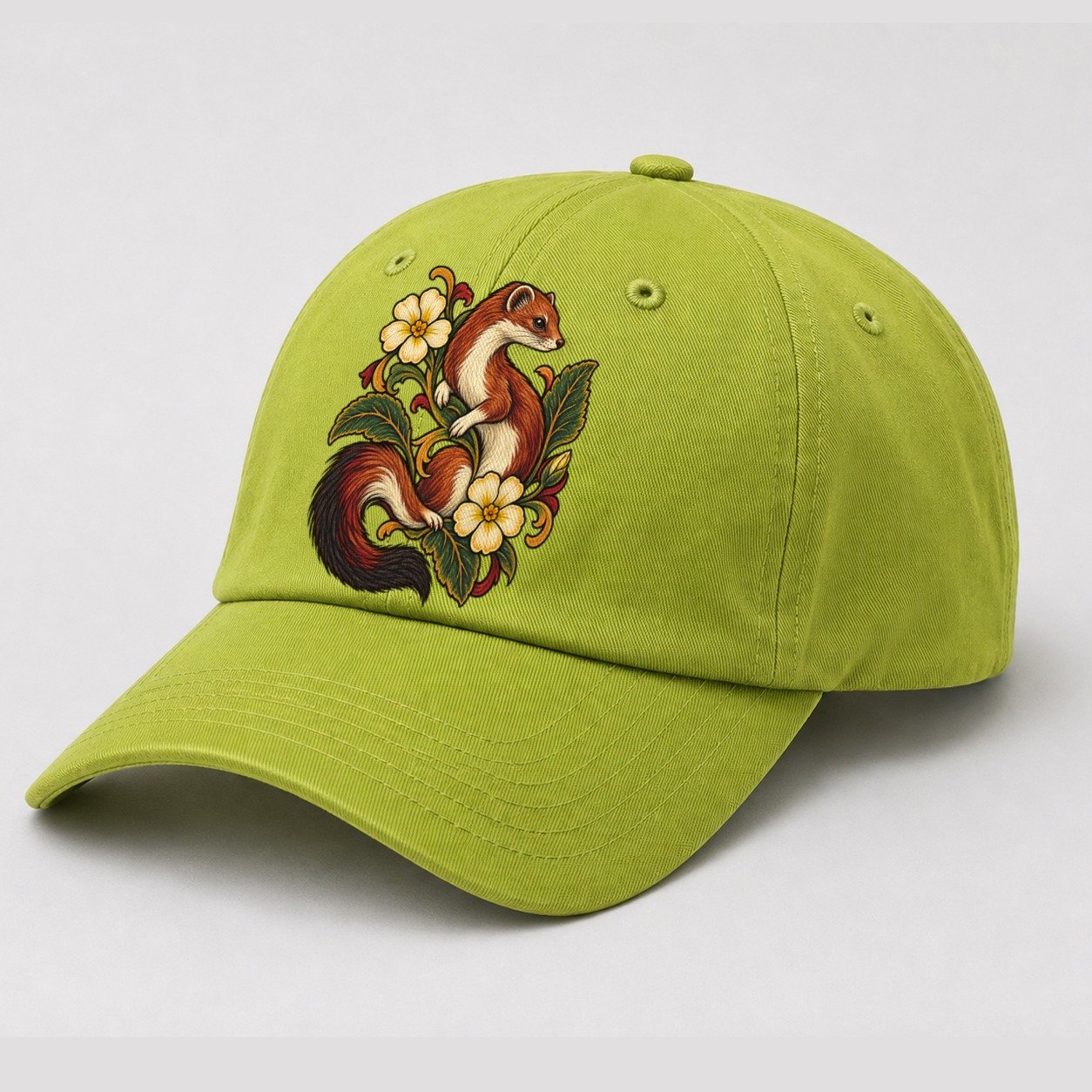 Fluorescent Green — angle view