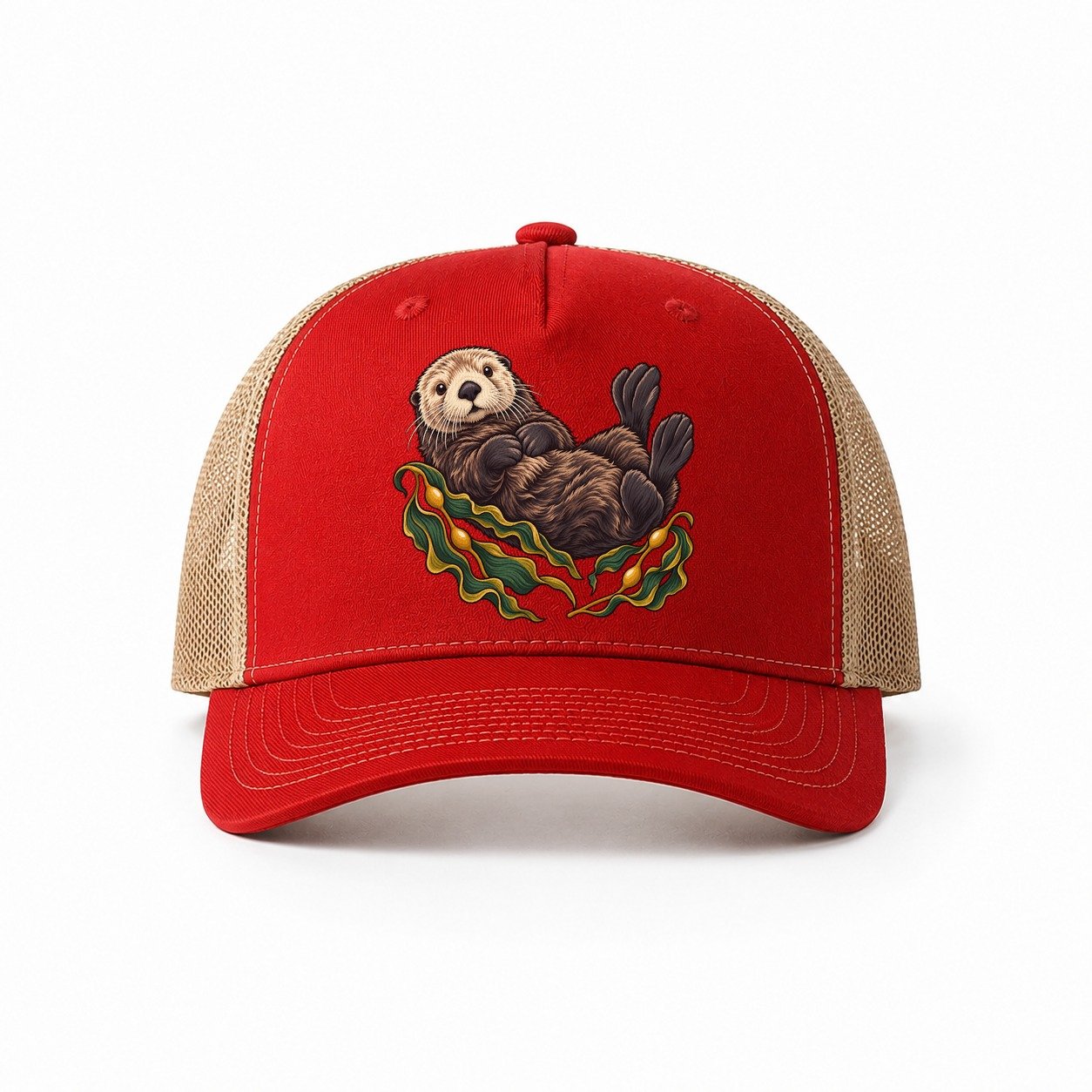Red-Khaki — front view