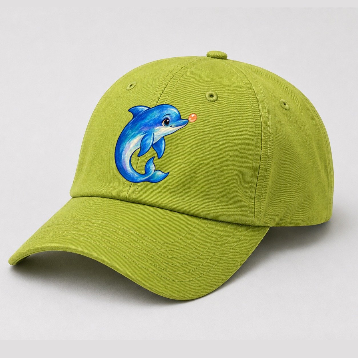 Fluorescent Green — angle view