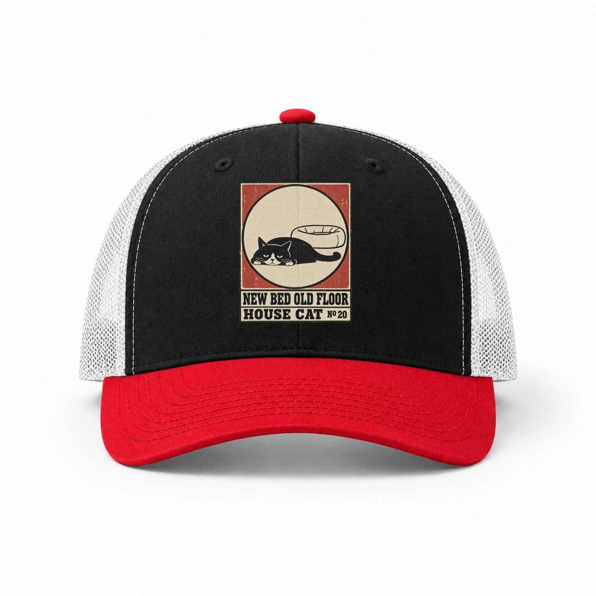 Black-Red-White — front view