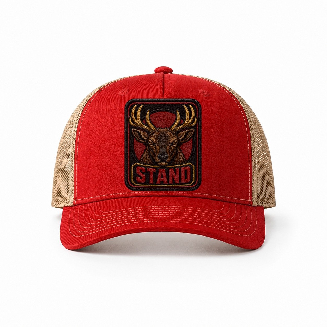 Red-Khaki — front view