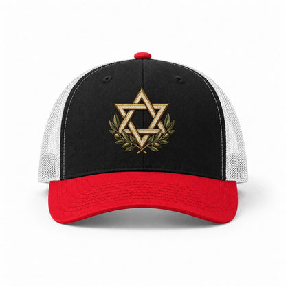 Black-Red-White — front view