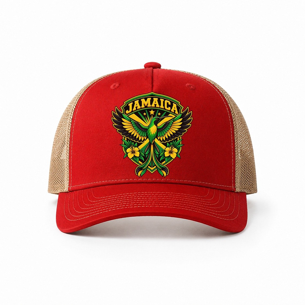 Red-Khaki — front view