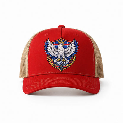 Red-Khaki — front view