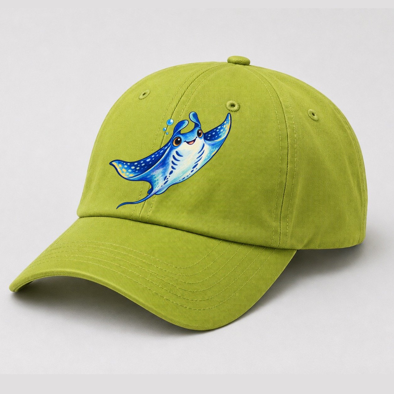 Fluorescent Green — angle view