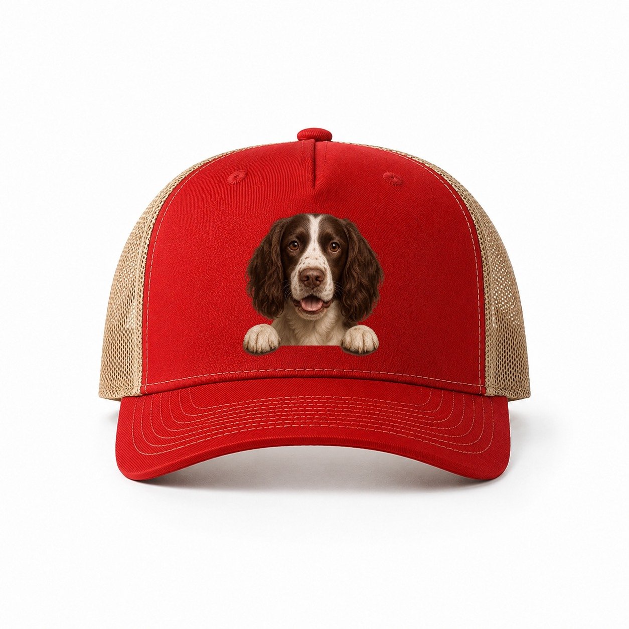 Red-Khaki — front view