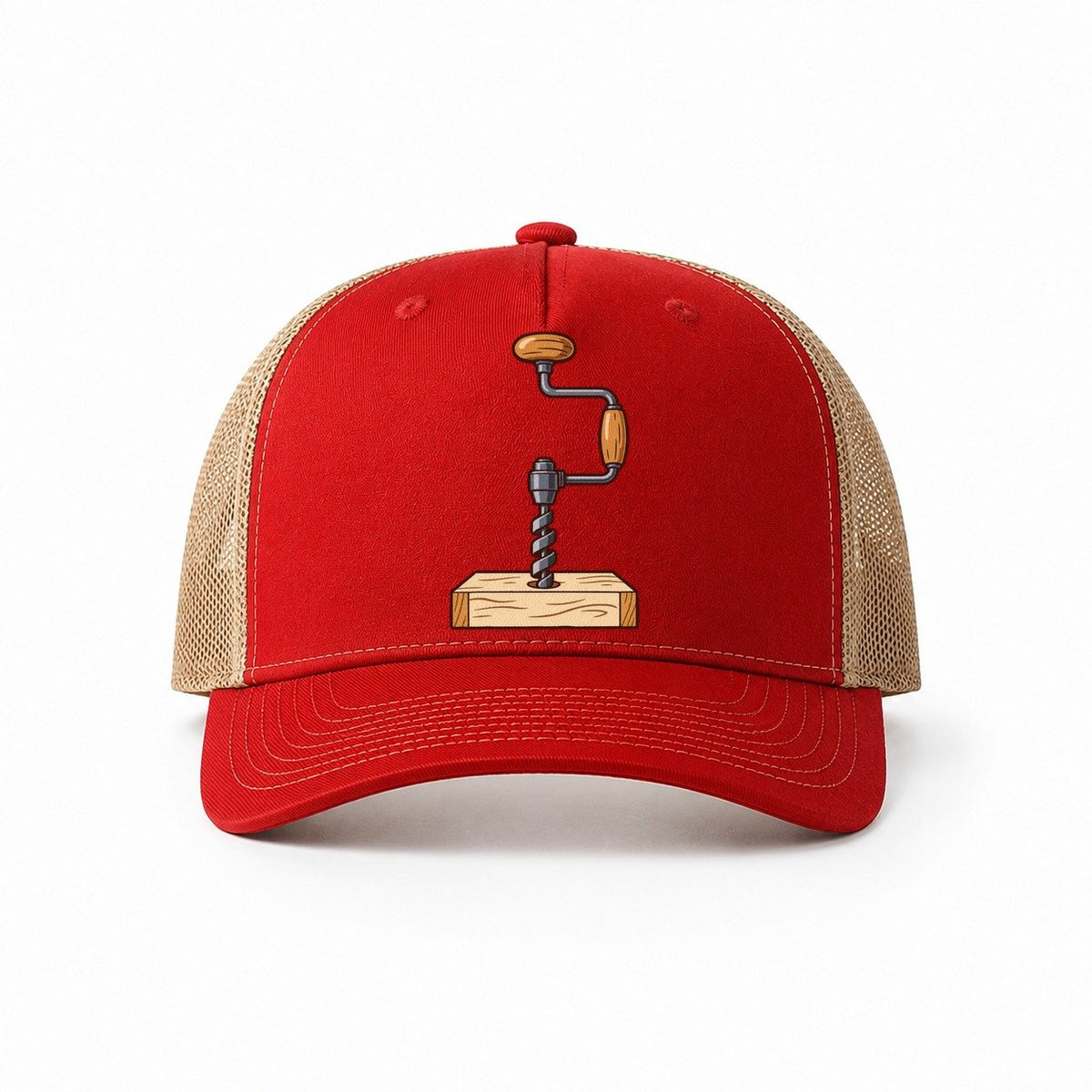 Red-Khaki — front view
