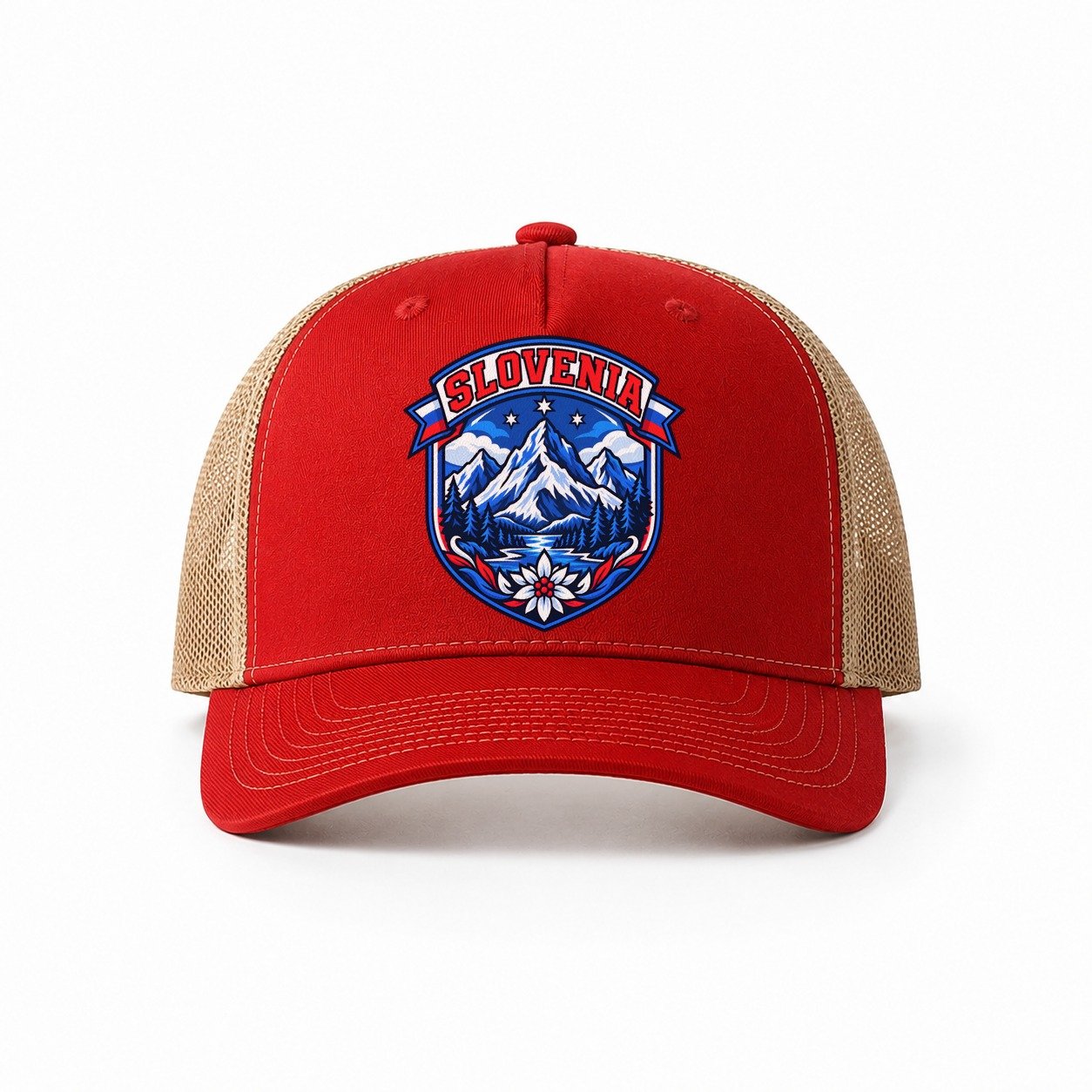 Red-Khaki — front view