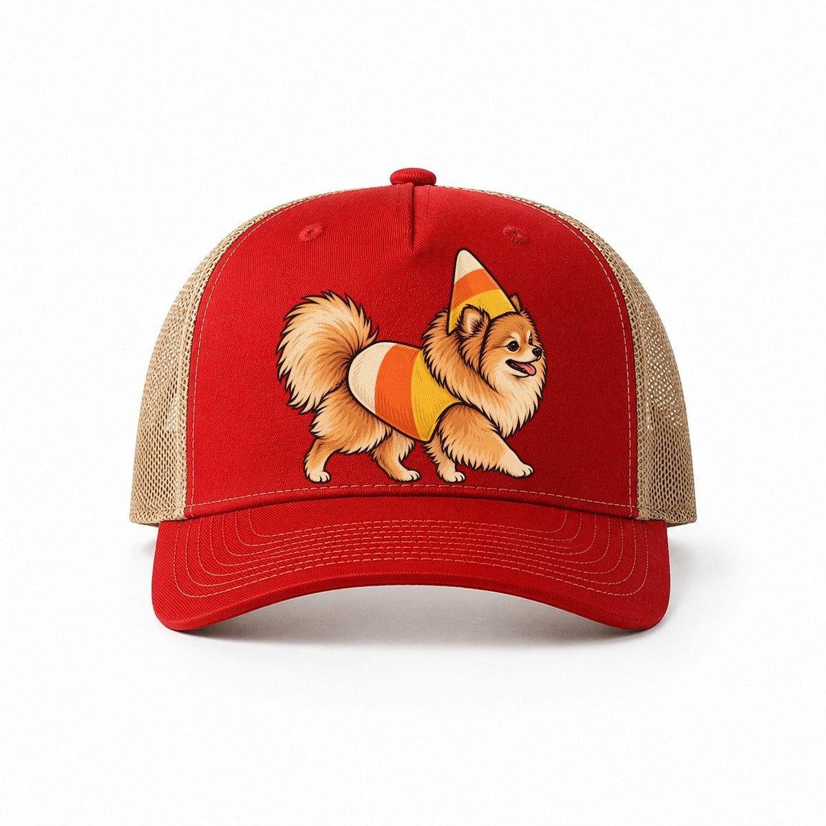 Red-Khaki — front view
