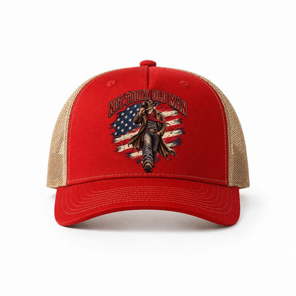 Red-Khaki — front view